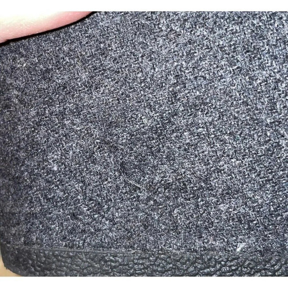 TOMS Desert Wedge Grey Wool Women's Size 8.5 Ankle Boots Lace Up BOX Winter - Picture 3 of 6